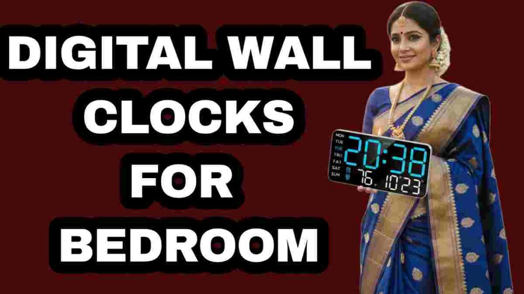 digital wall clocks for living room